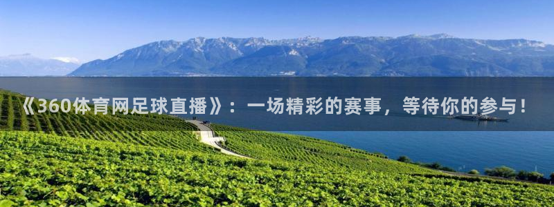 《360体育网足球直播》：一场精彩的赛事，等待你的参与！